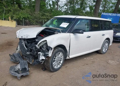 2017 Ford Flex Sel из США, поврежденный, VIN 2FMGK5C82HBA12731